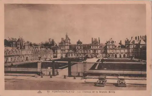 Frankreich - Frankreich - Fontainebleau - Le Chateau - 1944