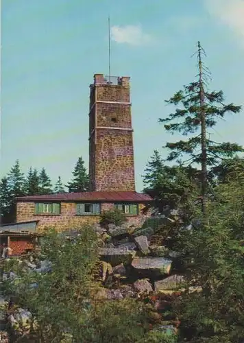 Bischofsgrün - Asenturm auf Ochsenkopf - ca. 1975