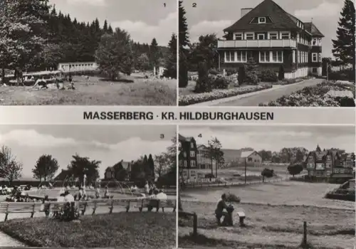 Masserberg - u.a. Kurpark - 1981
