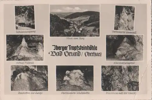 Bad Grund - Iberger Tropfsteinhöhle - ca. 1955