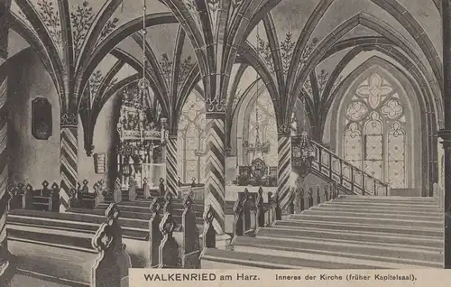 Walkenried - Inneres der Kirche