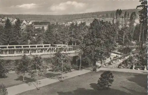 Braunlage - Kurpark und Wandelhalle - ca. 1955