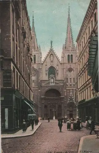 Frankreich - Frankreich - Lyon - Eglise St Nizier - 1909