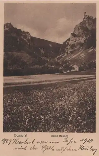 Donau - Ruine Hausen - 1930