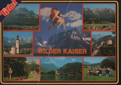 Österreich - Österreich - Wilder Kaiser - 8 Teilbilder - 1985