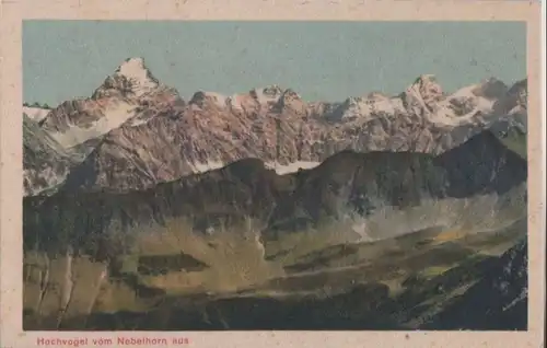 Hochvogel - vom Nebelhorn aus - ca. 1930