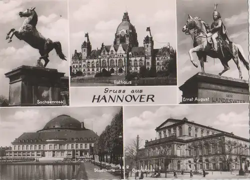 Hannover - u.a. Ernst August - 1958