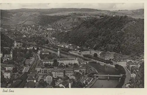 Bad Ems - von oben