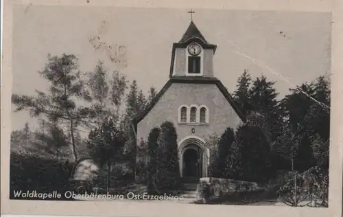 Altenberg-Oberbärenburg - Waldkapelle - ca. 1950
