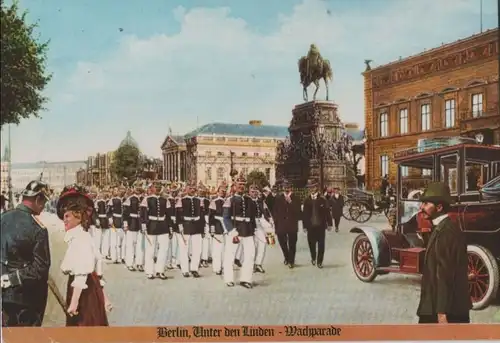 Berlin-Mitte, Unter den Linden - Wachparade - 1992