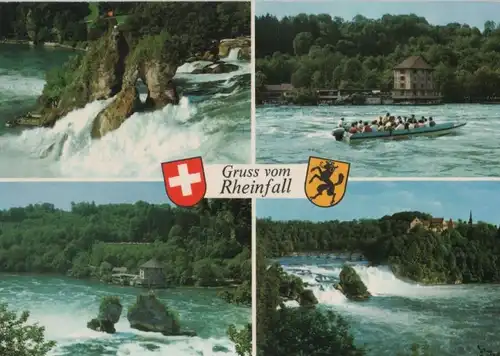 Schweiz - Schweiz - Rheinfall (Wasserfall) - ca. 1985