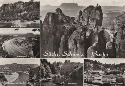 Sächsische Schweiz - u.a. Bastei - 1978