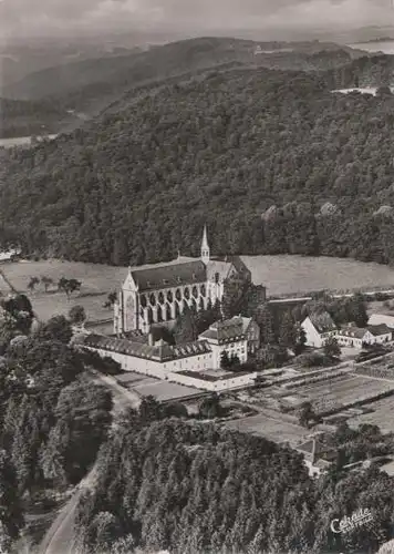 Odenthal - Dom zu Altenberg von oben - ca. 1955