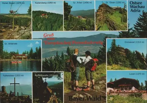 Bayerischer Wald - Europäischer Fernwanderweg - ca. 1985
