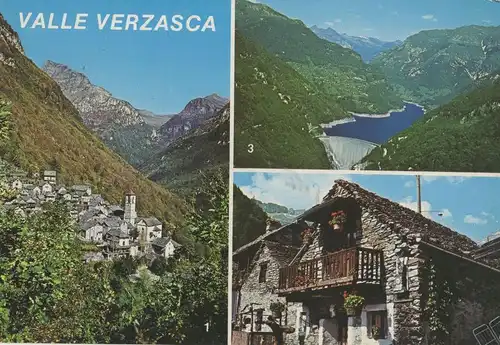 Schweiz - Valle Verzasca - Schweiz - 3 Bilder