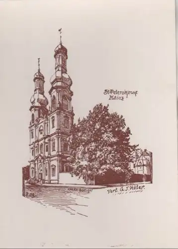Mainz - St. Peterskirche - ca. 1990