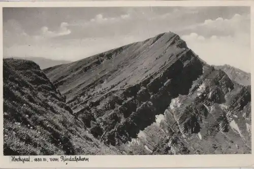 Hochgrat - vom Rindalphorn - 1954