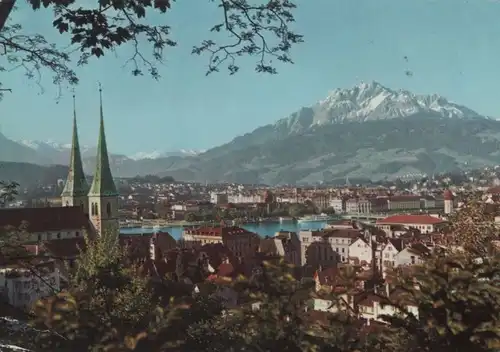 Schweiz - Schweiz - Luzern - mit Pilatus - ca. 1980
