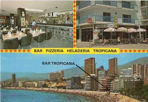 Spanien - Benidorm - Spanien - Tropicana Pizzeria