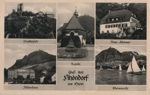 Bad Honnef-Rhöndorf - u.a. Mütterheim - ca. 1955