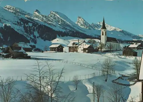 Schweiz - Schweiz - Wildhaus - Blick gegen die Churfirsten - ca. 1980