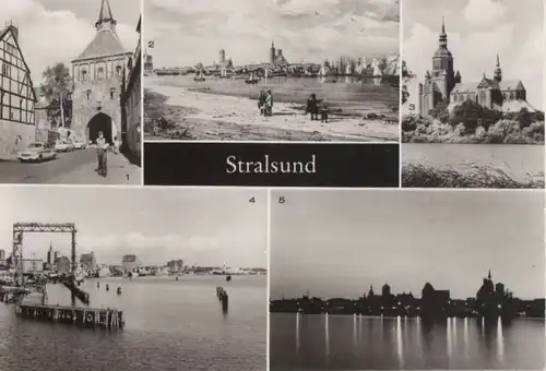 Stralsund - u.a. Marienkirche - 1981