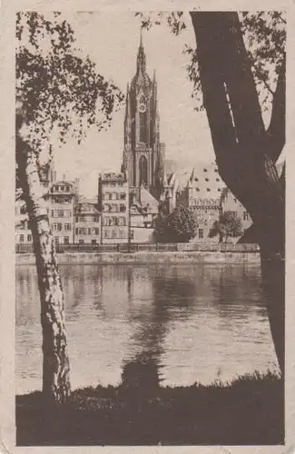 Frankfurt - Blick auf Dom - 1954