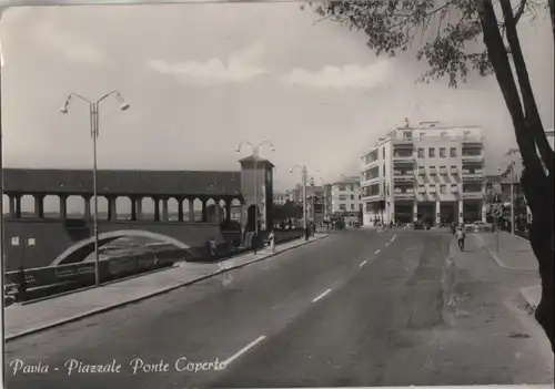 Italien - Italien - Pavia - Piazzale Ponte Coperto - 1965