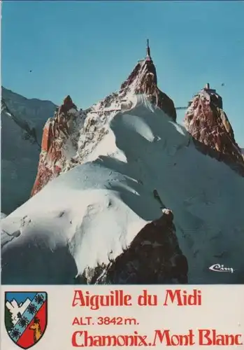Frankreich - Frankreich - Chamonix-Mont-Blanc - Aiguille du Midi - 1976