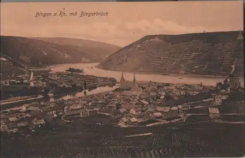 Bingen - mit Bingerbrück - 1907
