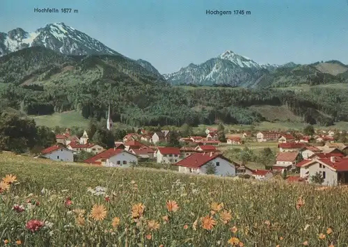 Bergen - mit Hochfelln - 1992