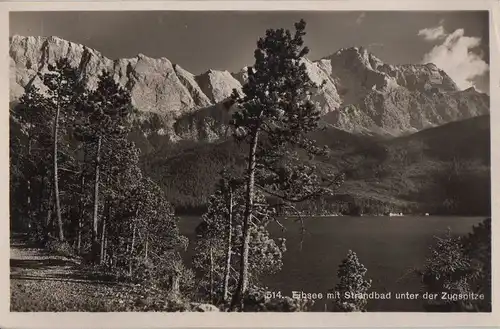 Eibsee - mit Strandbad - ca. 1935