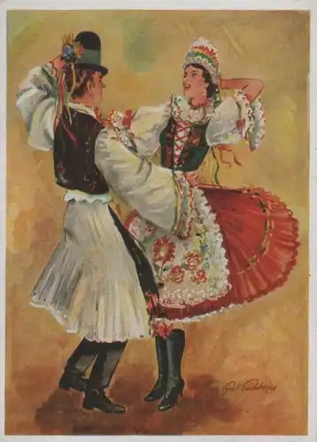 Tänzer Paar