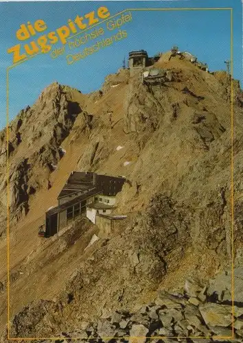 Zugspitze - mit Schneefernerhaus - ca. 1985