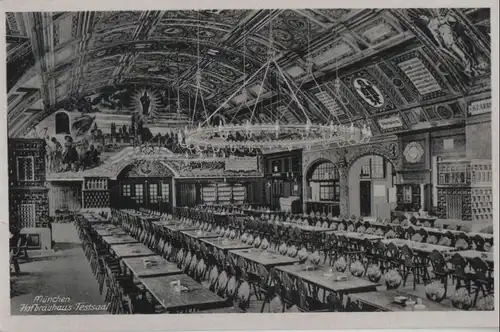 München - Hofbräuhaus, Festsaal - 1949