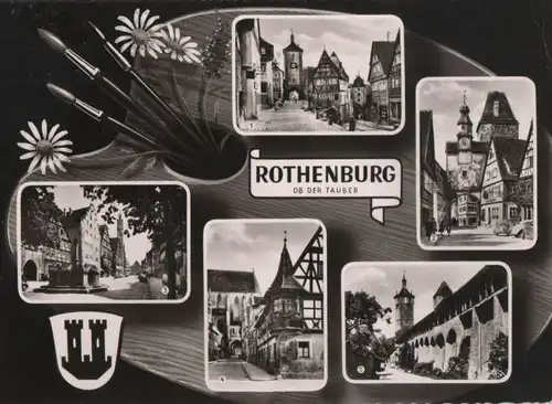 Rothenburg - u.a. Röderbogen - 1962