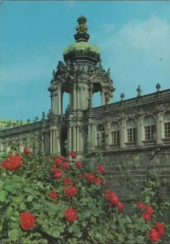 Dresden - Kronentor des Zwingers - 1971