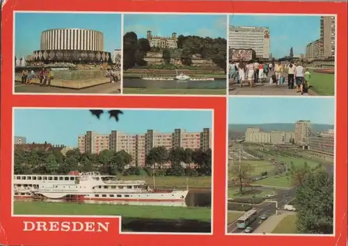 Dresden - u.a. Prager Straße - ca. 1980