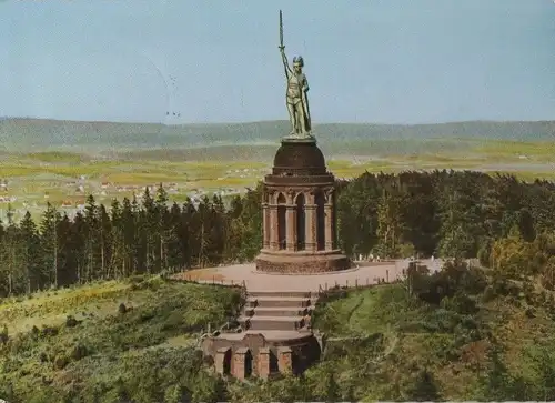 Hermannsdenkmal bei Hiddesen - 1959