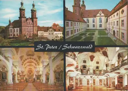 Schwarzwald - Sankt Peter - 4 Bilder - ca. 1985