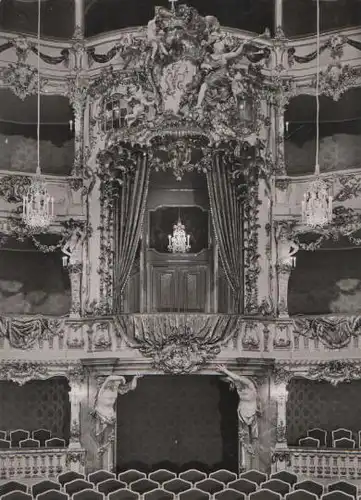 Kürfürstenloge im Residenztheater München - ca. 1965
