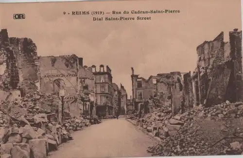 Frankreich - Frankreich - Reims - Rue du Cadran-Saint-Pierre - ca. 1920