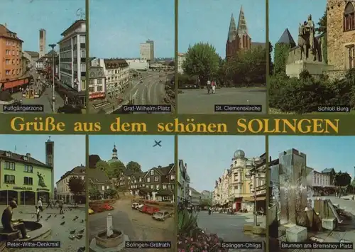 Solingen - u.a. Schloß Burg - 1987