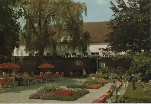 Bad Überkingen - Kurpark mit Kurmittelhaus - ca. 1985