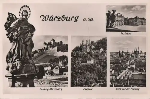 Würzburg - u.a. Käppele - 1968