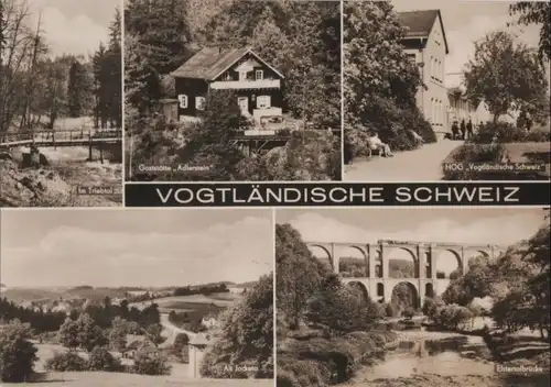 Vogtländische Schweiz - u.a. Im Triebtal - 1971