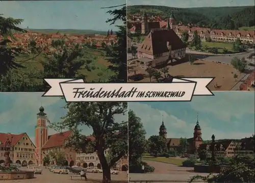 Freudenstadt - u.a. Marktplatz - 1972