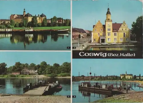 Coswig - u.a. an der Elbfähre - 1977