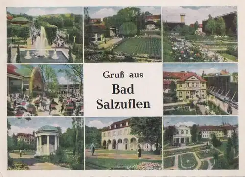 Gruß aus Bad Salzuflen - 1960