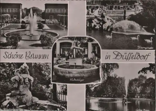 Düsseldorf - Schöne Brunnen - 1961